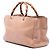 Bamboo Borsa Shopper Satchel Gucci Medium in pelle di vitello marrone con bambù - vista 2