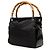 Bamboo Bolsa Gucci de nylon preta com bambu Preto - vista 2