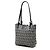 Bolso de hombro Fendi Zucchino Canvas Gris - vista 2