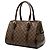 Bolsa de mão Louis Vuitton Damier Ebene Berkeley Marrom - vista 2