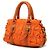 Prada Tessuto Gaufre Satchel Orange - Ansicht 2