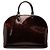mala Louis Vuitton Monogram Vernis Alma GM Roxa Roxo