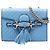Borsa a tracolla Gucci Mini Microguccissima Emily Blu