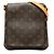 Borsa a tracolla Louis Vuitton Monogram Musette Salsa PM Marrone con tracolla lunga
