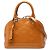 Louis Vuitton Monogram Vernis Alma BB Satchel Braun