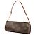 Louis Vuitton Monogram Papillon Pochette Handtasche Braun - Ansicht 2