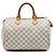 Borsa Boston Louis Vuitton Damier Azur Speedy 30 Bianca Bianco