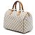 Borsa Boston Louis Vuitton Damier Azur Speedy 30 Bianca Bianco - vista 2