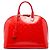 Borsa Louis Vuitton Monogram Vernis Alma GM rossa Rosso