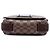 Borsa a tracolla Louis Vuitton Damier Ebene Brooklyn PM Marrone - vista 3
