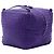 Borsa a tracolla Bottega Veneta Cube in Nappa Intrecciato viola Porpora - vista 2