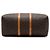 Mala de Viagem Louis Vuitton Monogram Keepall 55 Castanha Marrom - vista 3