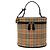 Necessaire Burberry Haymarket Check Canvas Beige