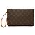 Louis Vuitton Monogram Neverfull MM Pouch Braun
