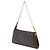 Borsa Satchel Eva Monogram Louis Vuitton Marrone - vista 2