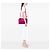 Bamboo Bolsa Shopper Satchel Gucci Medium em couro de bezerro rosa com bambu - vista 6
