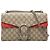 Borsa a tracolla Gucci Dionysus Medium GG Supreme Rossa Rosso