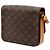Borsa a tracolla Louis Vuitton Monogram Cartouchiere MM Marrone - vista 2