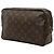 Borsa a pochette Louis Vuitton Monogram Trousse Toilette 28 Marrone - vista 2