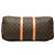 Borsa da viaggio Louis Vuitton Monogram Keepall 45 Marrone - vista 3