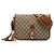 Borsa a tracolla Gucci GG Canvas Marrakech Beige