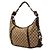 Borsa Hobo Gucci GG Canvas Techno Horsebit Beige - vista 2