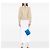 Pouch con coulisse Prada Tessuto Blu - vista 6