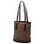 Bucket Borsa Secchiello Louis Vuitton Damier Ebene Marais Marrone - vista 2