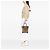 Beige Gucci GG Crystal Vertical Charm Tote - Ansicht 6