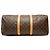 Borsa da viaggio Louis Vuitton Monogram Keepall 50 Marrone - vista 3