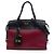 Borsa Esplanade Prada in pelle Saffiano e City Calf rossa Rosso