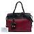 Borsa Esplanade Prada in pelle Saffiano e City Calf rossa Rosso - vista 7