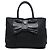 Tote Prada Tessuto Fiocco Bow Nera Nero