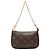 Bolsa de Mão Mini Pochette Accessoires Louis Vuitton Monogram Castanha Marrom