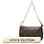 Bolsa de Mão Mini Pochette Accessoires Louis Vuitton Monogram Castanha Marrom - vista 7