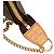 Bolsa de Mão Mini Pochette Accessoires Monogram Louis Vuitton Castanha Marrom - vista 5
