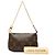 Bolsa de Mão Mini Pochette Accessoires Monogram Louis Vuitton Castanha Marrom - vista 7