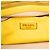Sac à main Prada Vitello Daino avec fermeture éclair jaune - vue 5