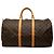 Sac de voyage Louis Vuitton Monogram Keepall 50 Marron