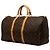 Sac de voyage Louis Vuitton Monogram Keepall 50 Marron - vue 2