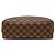 Borsa a pochette Louis Vuitton Damier Ebene Trousse Toilette 25 Marrone - vista 3