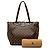 Borsa a Tracolla Louis Vuitton Damier Ebene Westminster GM Marrone - vista 8