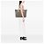 Borsa Tote Gucci Medium GG Supreme Beige - vista 6