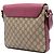 Borsa a tracolla con patta Gucci GG Supreme Beige - vista 2