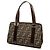 Borsa Fendi Zucca Canvas marrone - vista 2