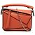 Borsa Nano Puzzle LOEWE in vitello Orange Arancione