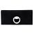 Clutch Gucci Broadway in camoscio nero con cristalli