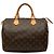 Louis Vuitton Monogram Speedy 30 Boston Tasche Braun