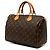 Louis Vuitton Monogram Speedy 30 Boston Tasche Braun - Ansicht 2
