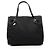 Borsa Tote Fendi Zucchino Canvas Nera Nero